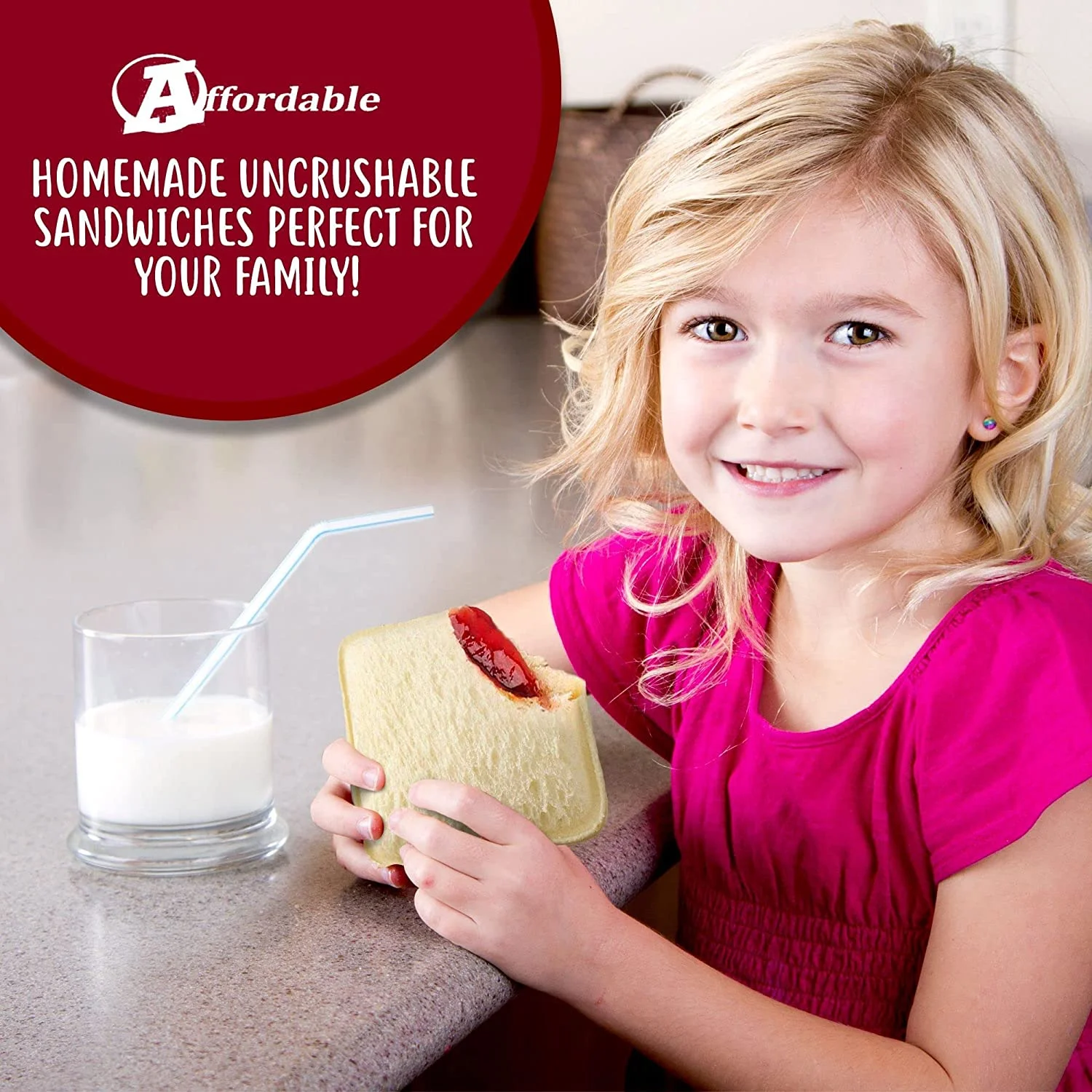 Sandwich Cuer And Sealer For Kids Lunch Box And Pocke Sandwich Maker, Remove Bread Crus, Make DIY Pocke Sandwiches