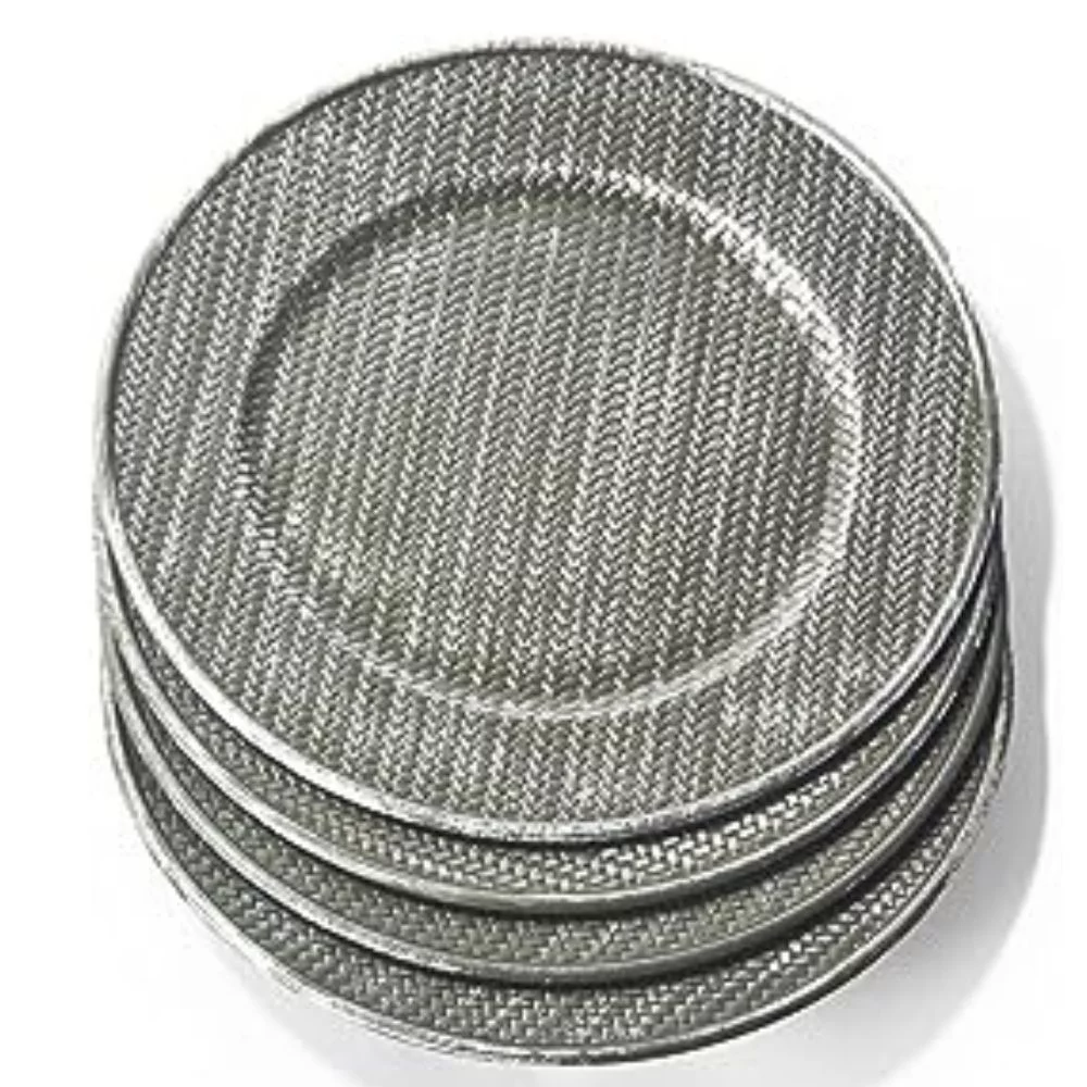 American Atelier, Round, Melamine Decorative Aubrey Gray Charger Plates Set of 4, 13