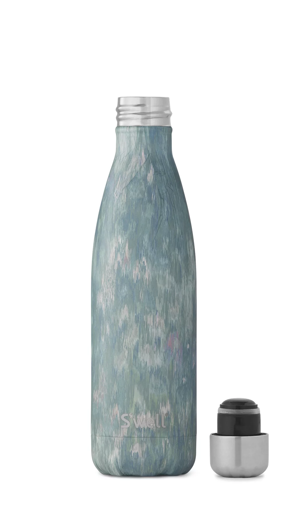 S'well Vacuum Insulated Stainless Steel Water Bottle, Blooms, 17 oz
