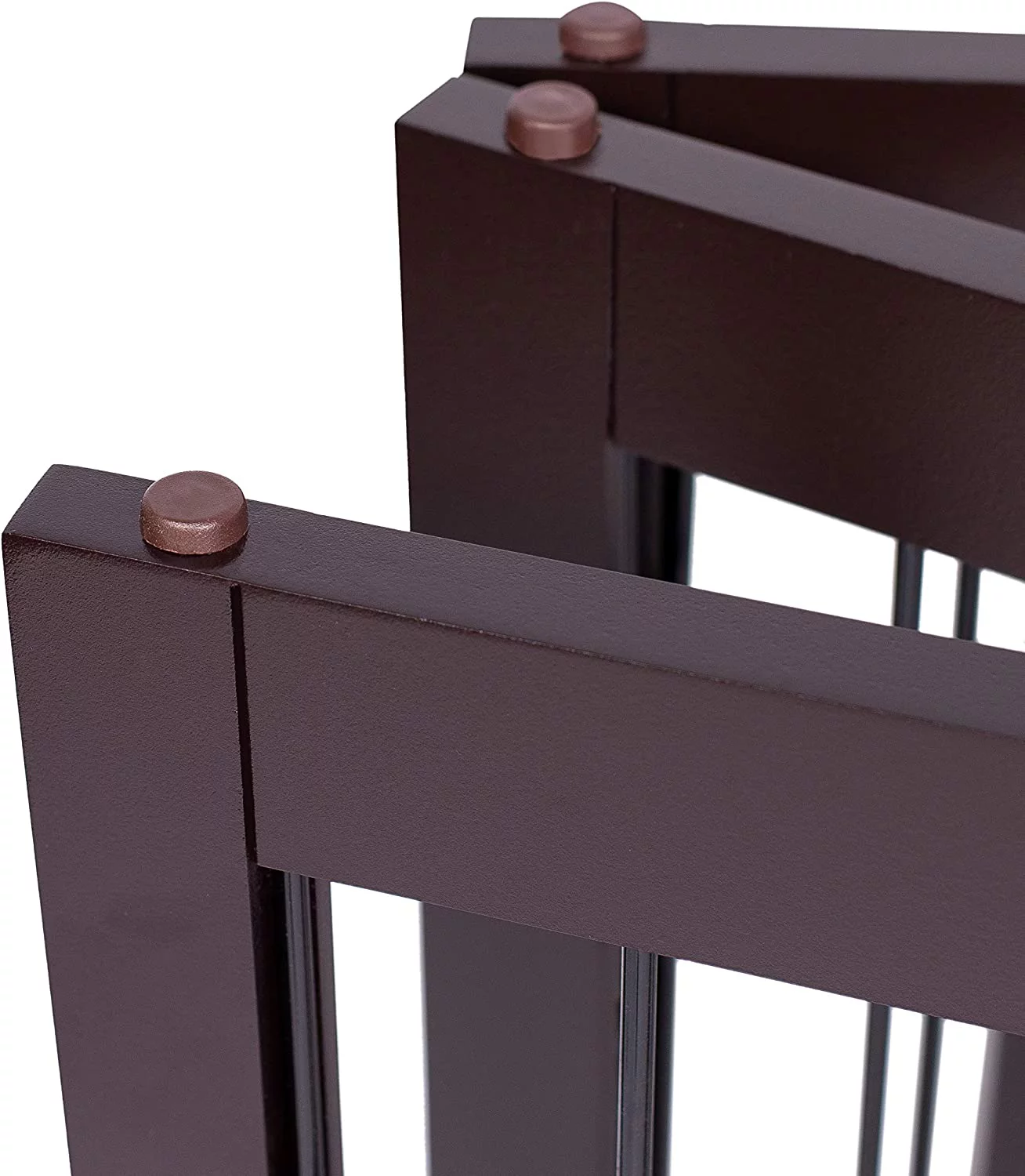 Internet's Best Wire Dog Gate with Arched Top - 4 Panel - 30