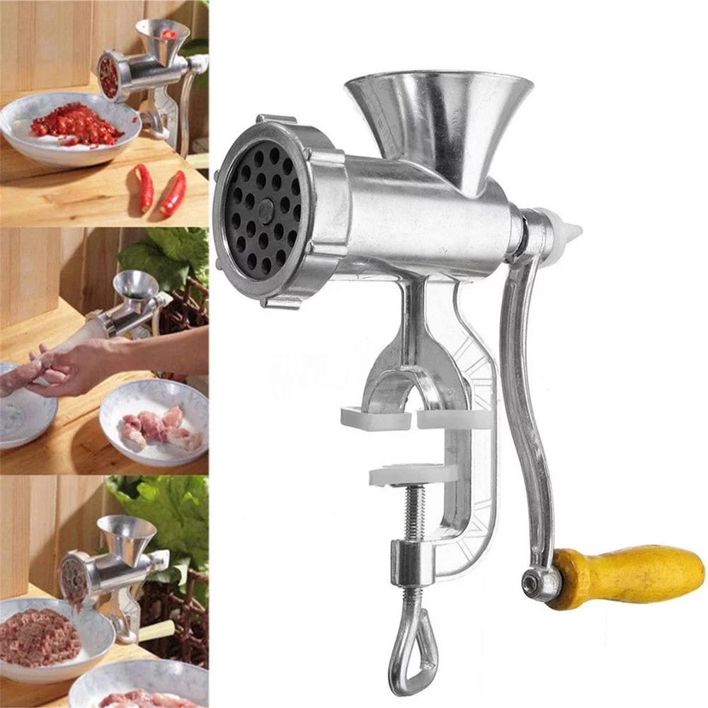 JahyShow Versatile Manual Meat Grinder - Perfect for Making Sausages and Noodles at Home