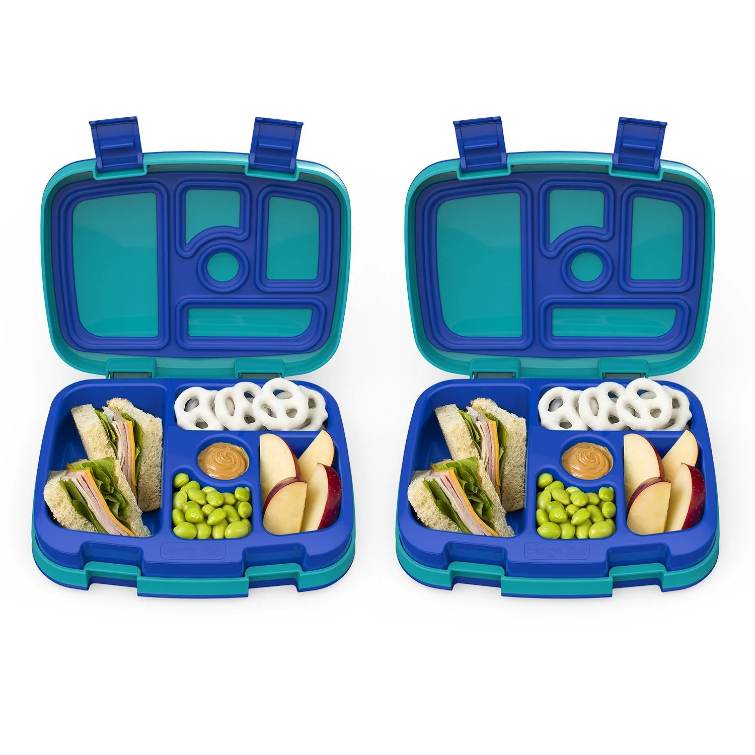Bentgo Kids Leak-Proof Lunch Box & Water Bottle Set (Shark)
