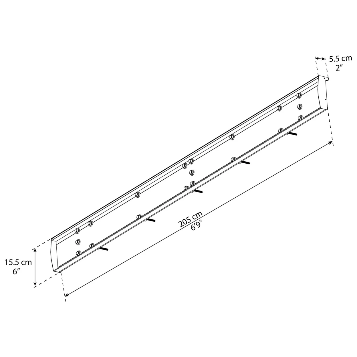 Palram - Canopia Nancy 2050 Awning Siding Kit