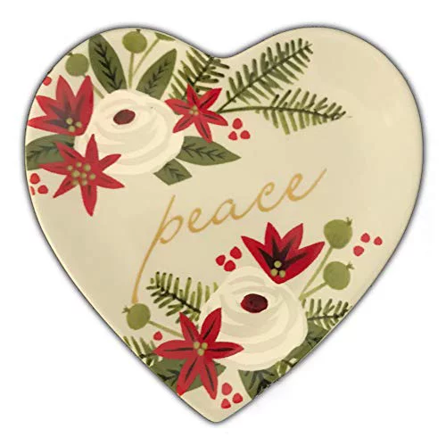 Demdaco - Trinket Plate Set - Botanical Hearts