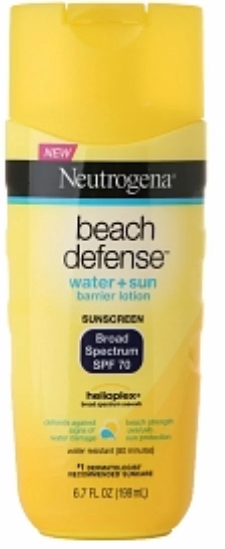 Neutrogena Beach Defense SPF 70 Lotion 6.7 oz (Pack of 4)