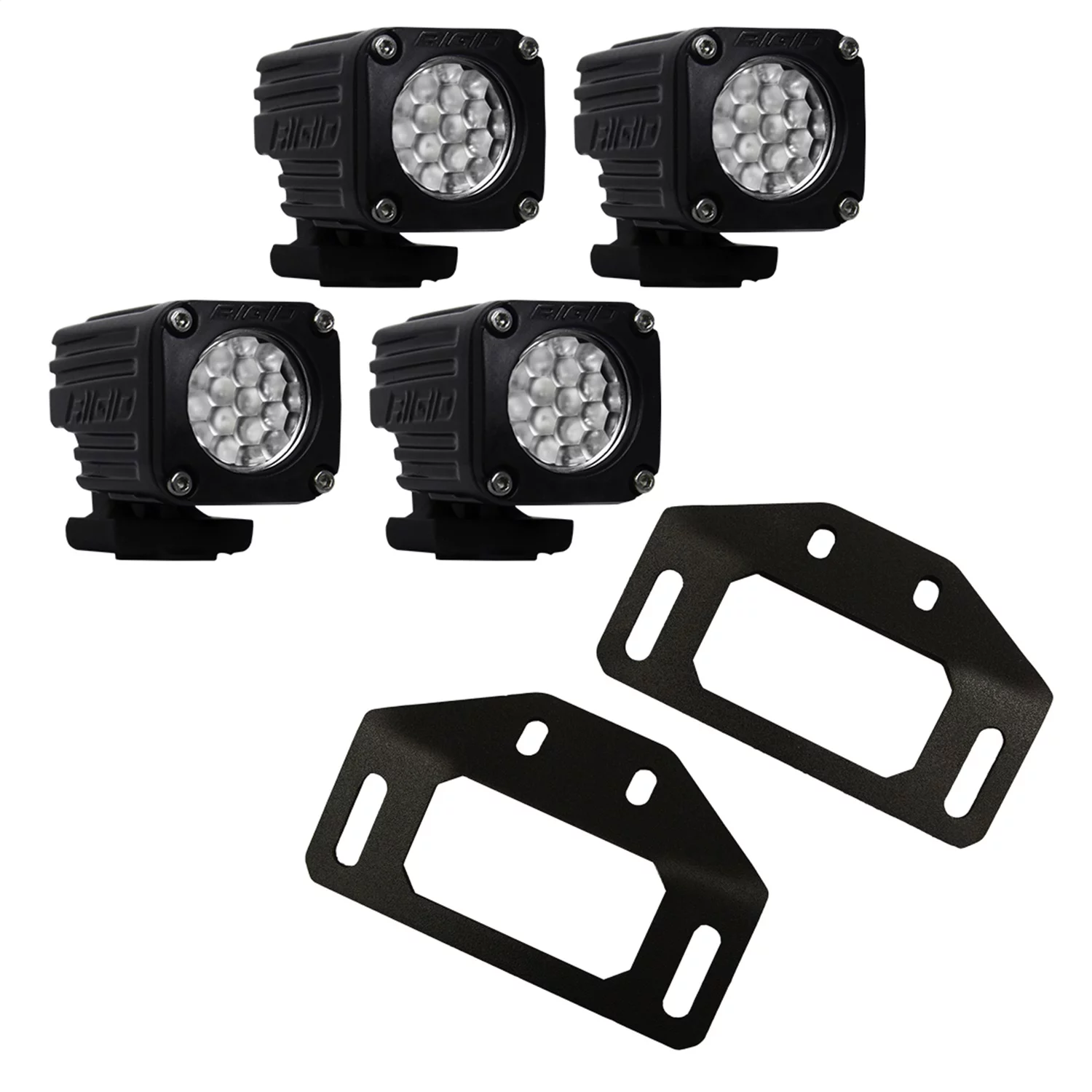Rigid Industries 46716 2021 Ford Bronco Sport Overland Roof Rack Ignite Pod Light Mount Kit