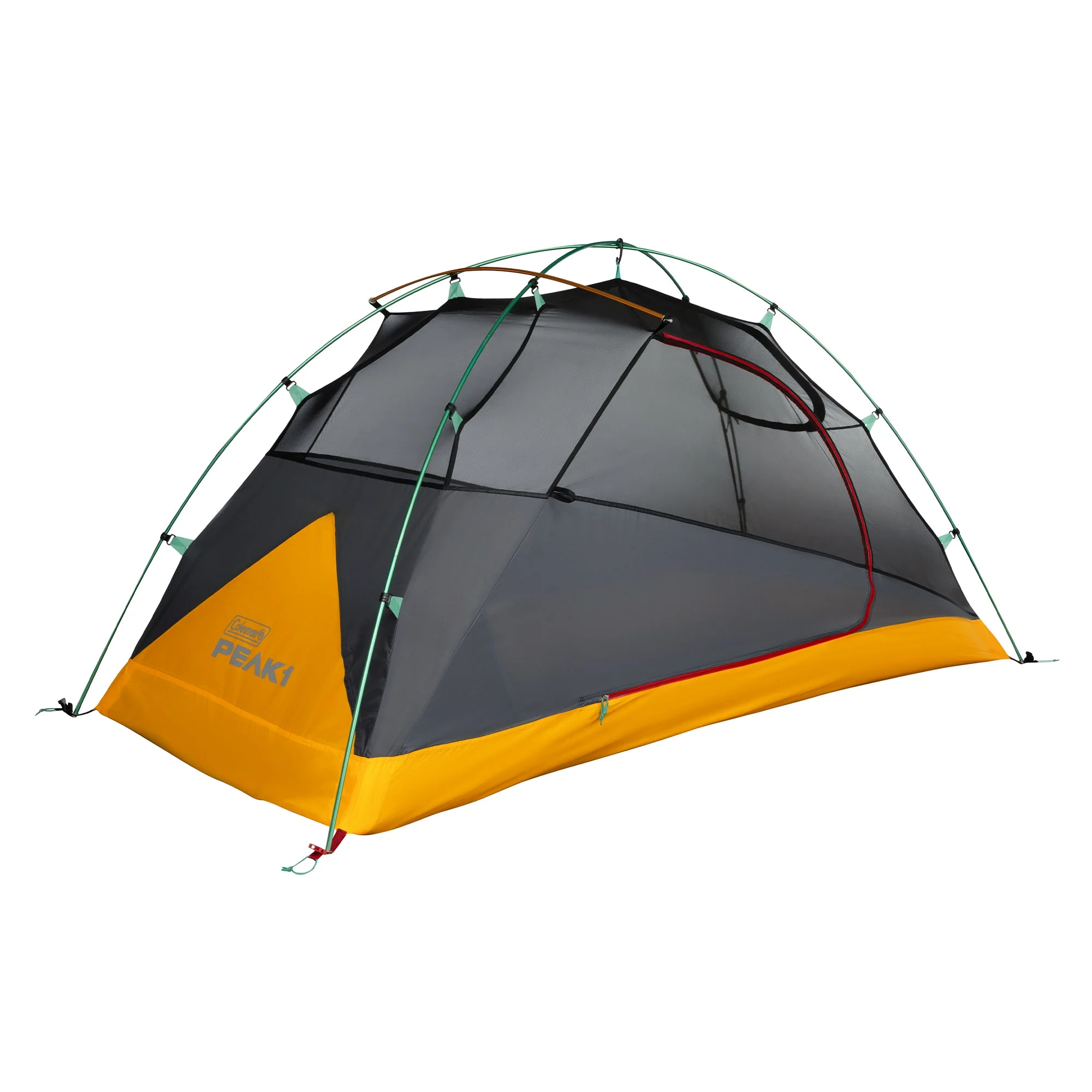 Coleman PEAK1 Premium 1 Person Backpacking Tent w/Waterproof Fabric