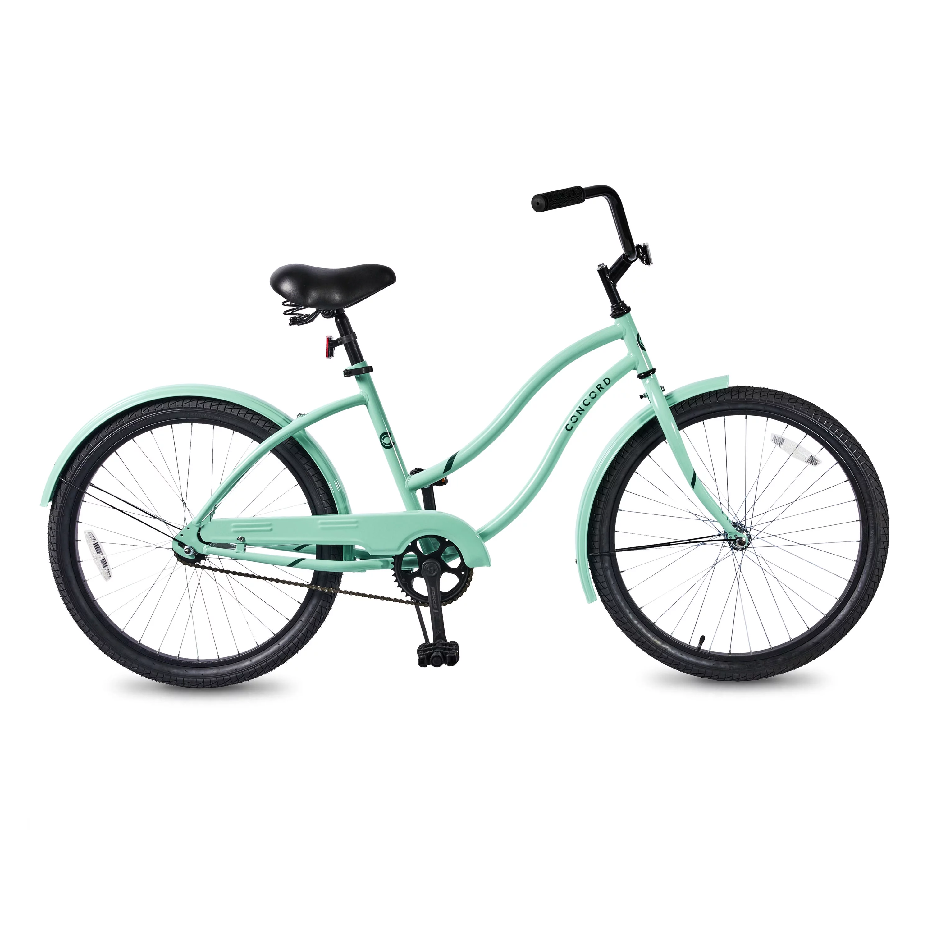 Concord 24” Pacifica Girl's Cruiser Bike, Sea Green, Teen & Adult
