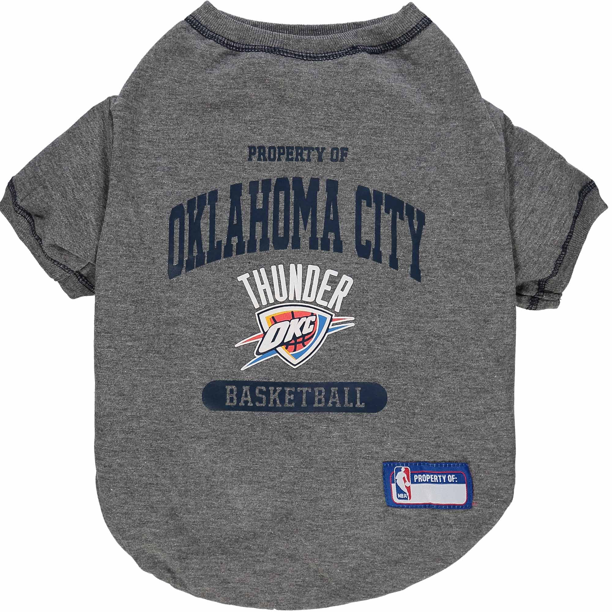 Oklahoma City Thunder Dog Shirt Small