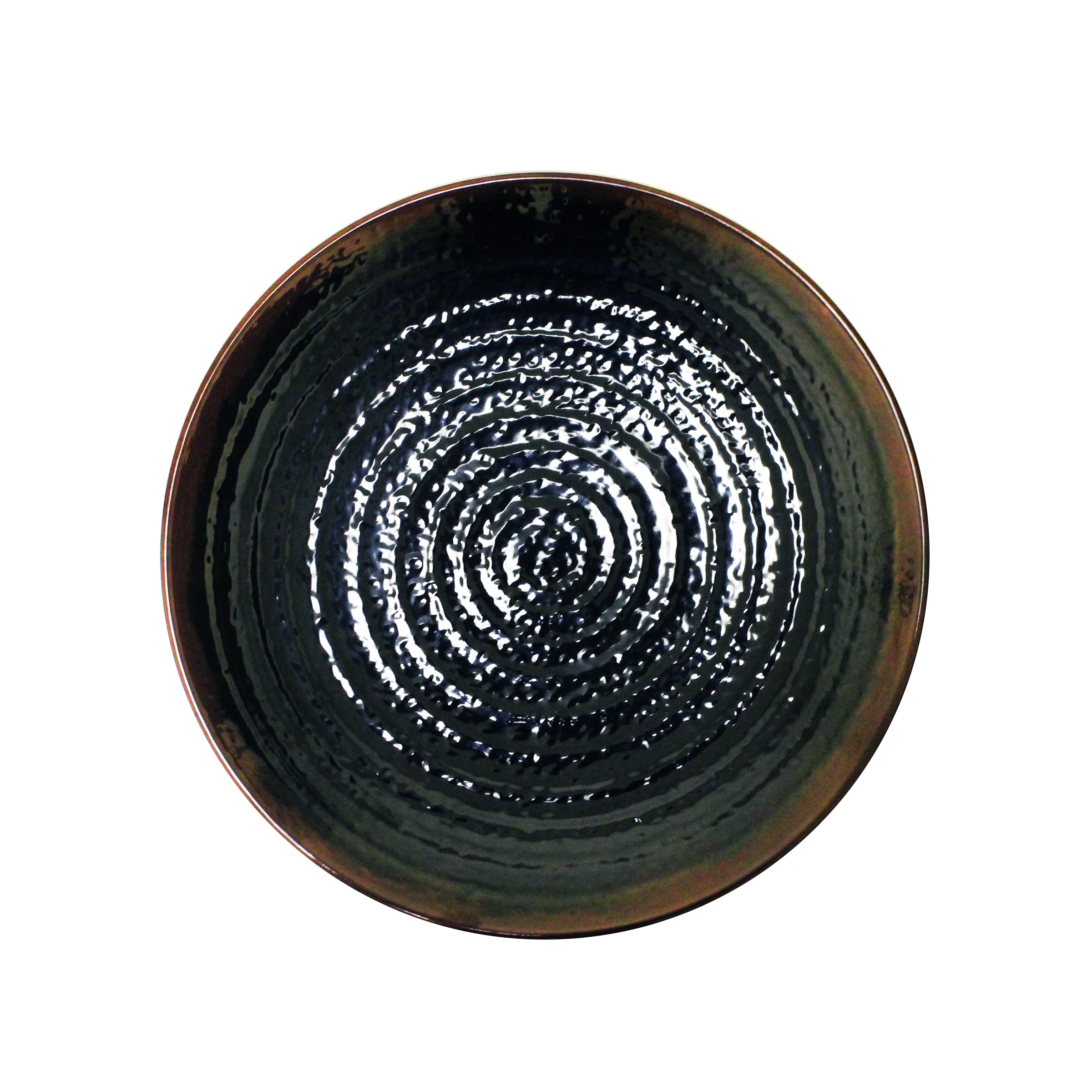 Excellante Tenmoku Melamine Dinnerware Collection 8 1/4