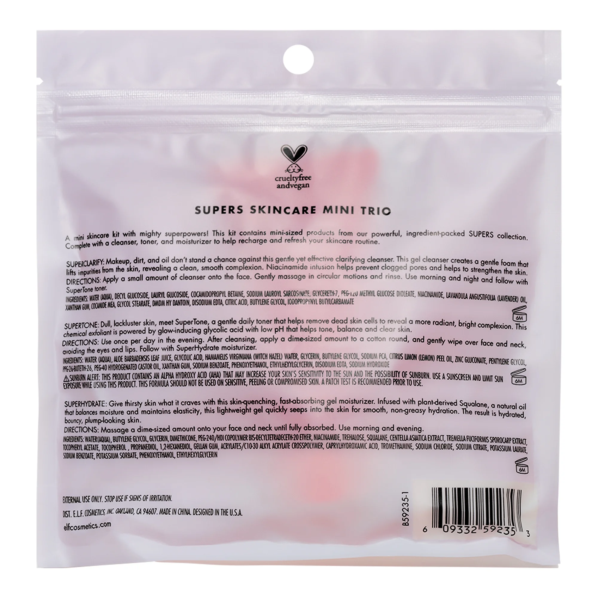 e.l.f. Supers Mini Trio