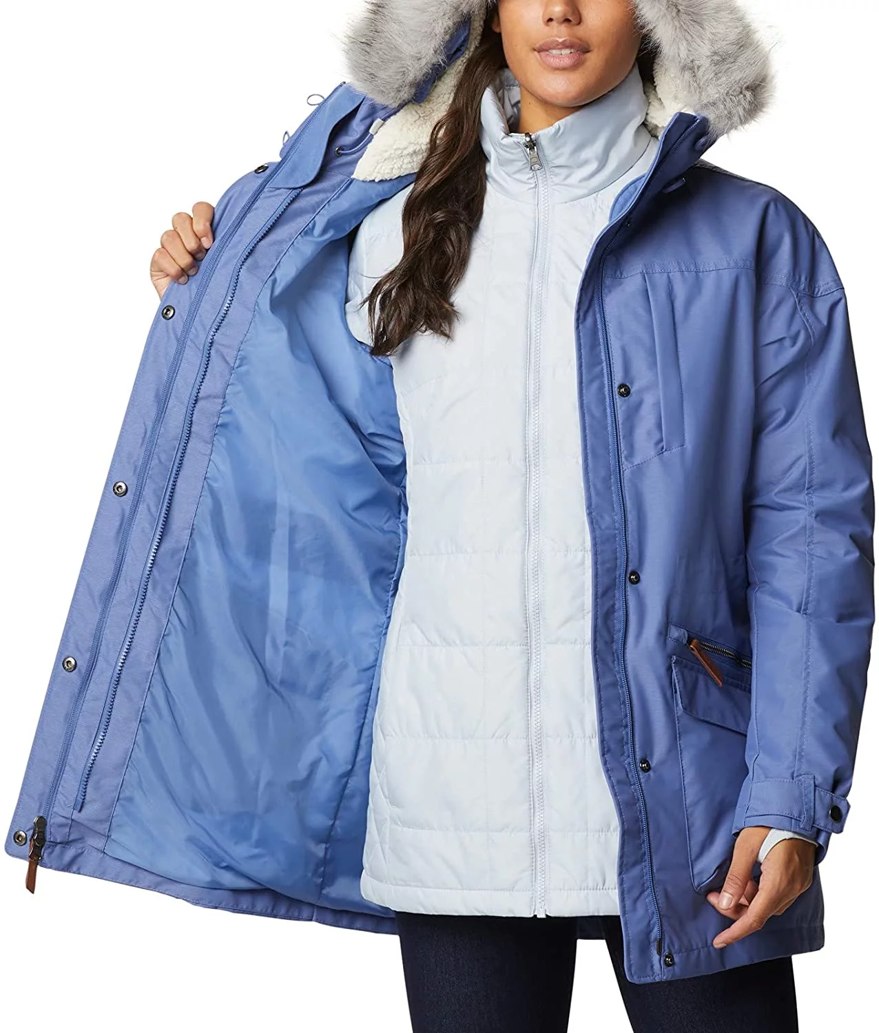 Columbia Womens Carson Pass Ic Jacket Velvet Cove X-Small