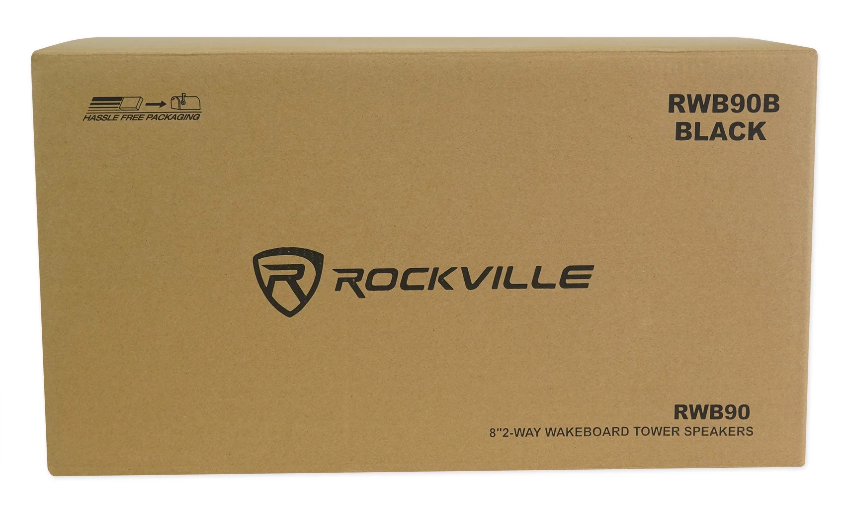 (6) Rockville RWB90B Black 8