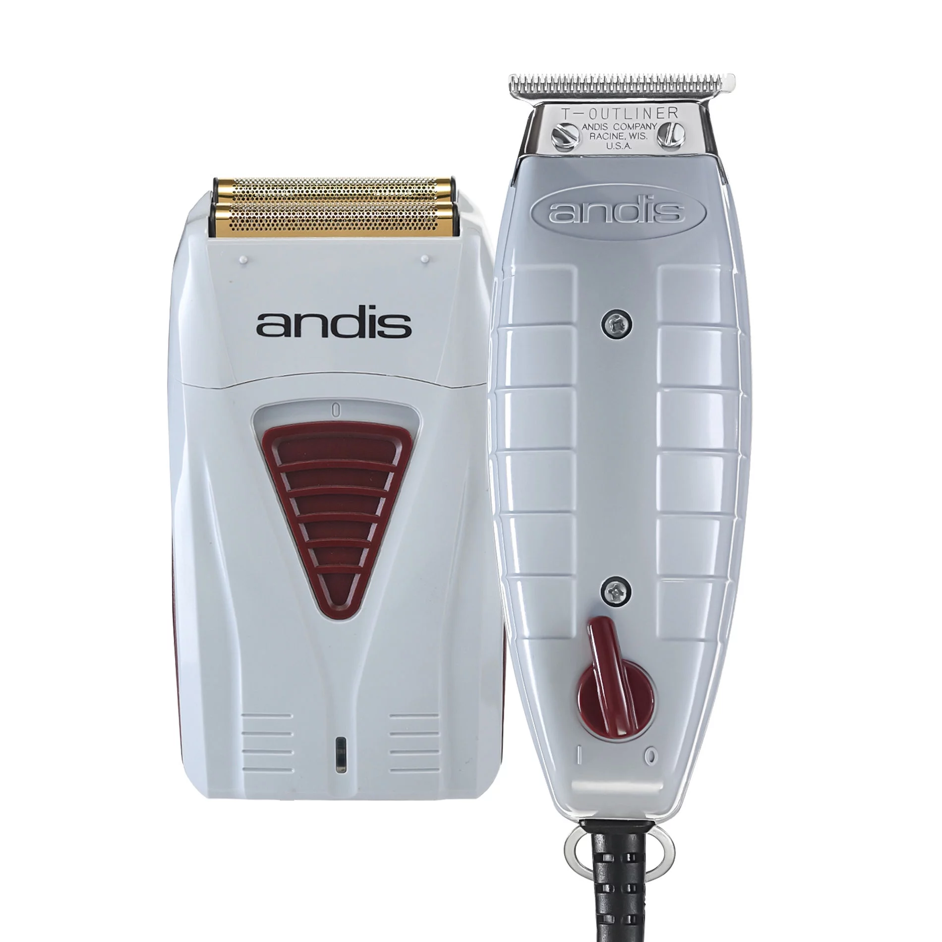 Andis Professional Finishing Combo, T-Outliner Beard/Hair Trimmer with T-Blade 17150 04710