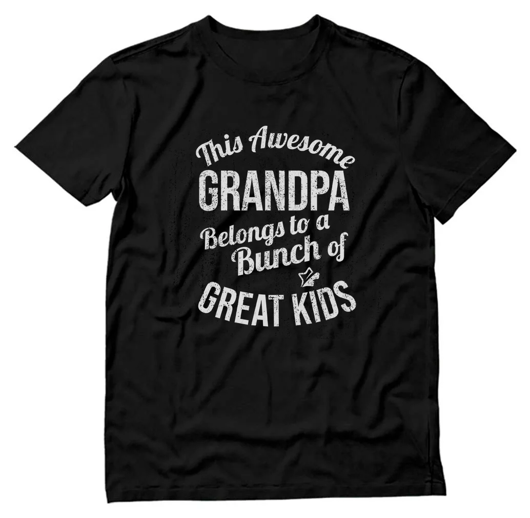 Proud Dad Shirt Gifts for Dads Fathers Day Awesome Papa Grandpa Shirts for Men 4X-Large Black