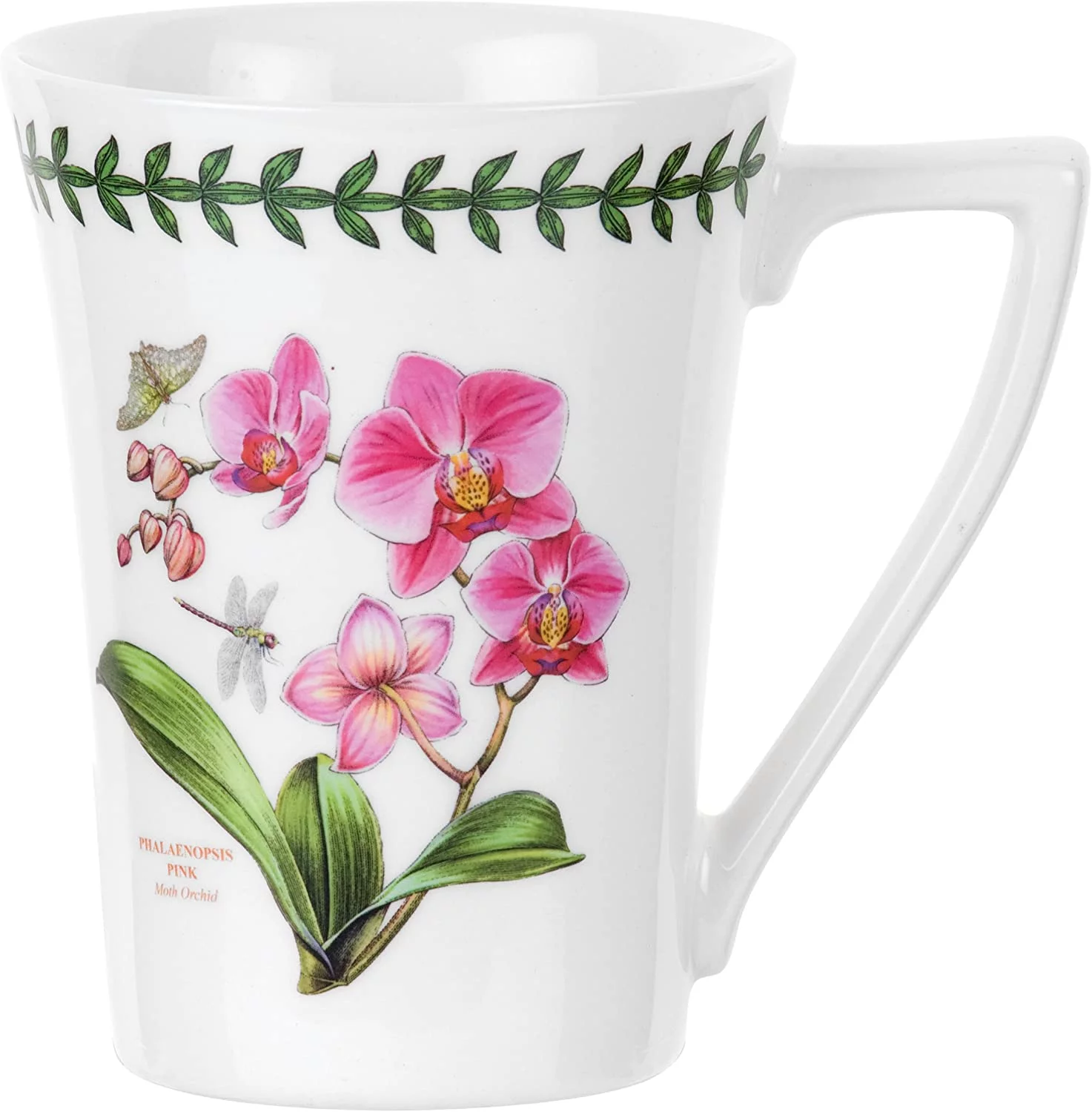 Portmeirion Exotic Botanic Garden Mandarin Mug with Orchid Motif
