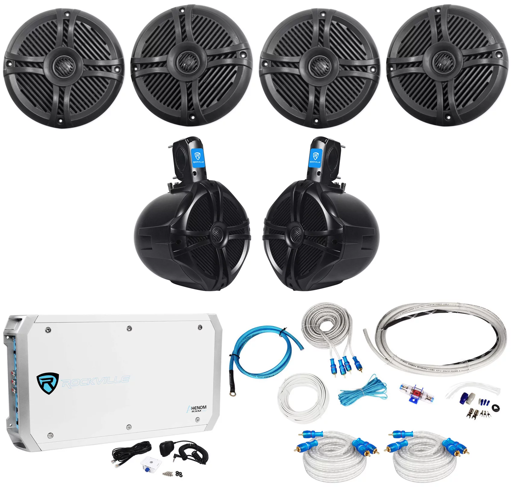 4) Rockville RMSTS65B 6.5