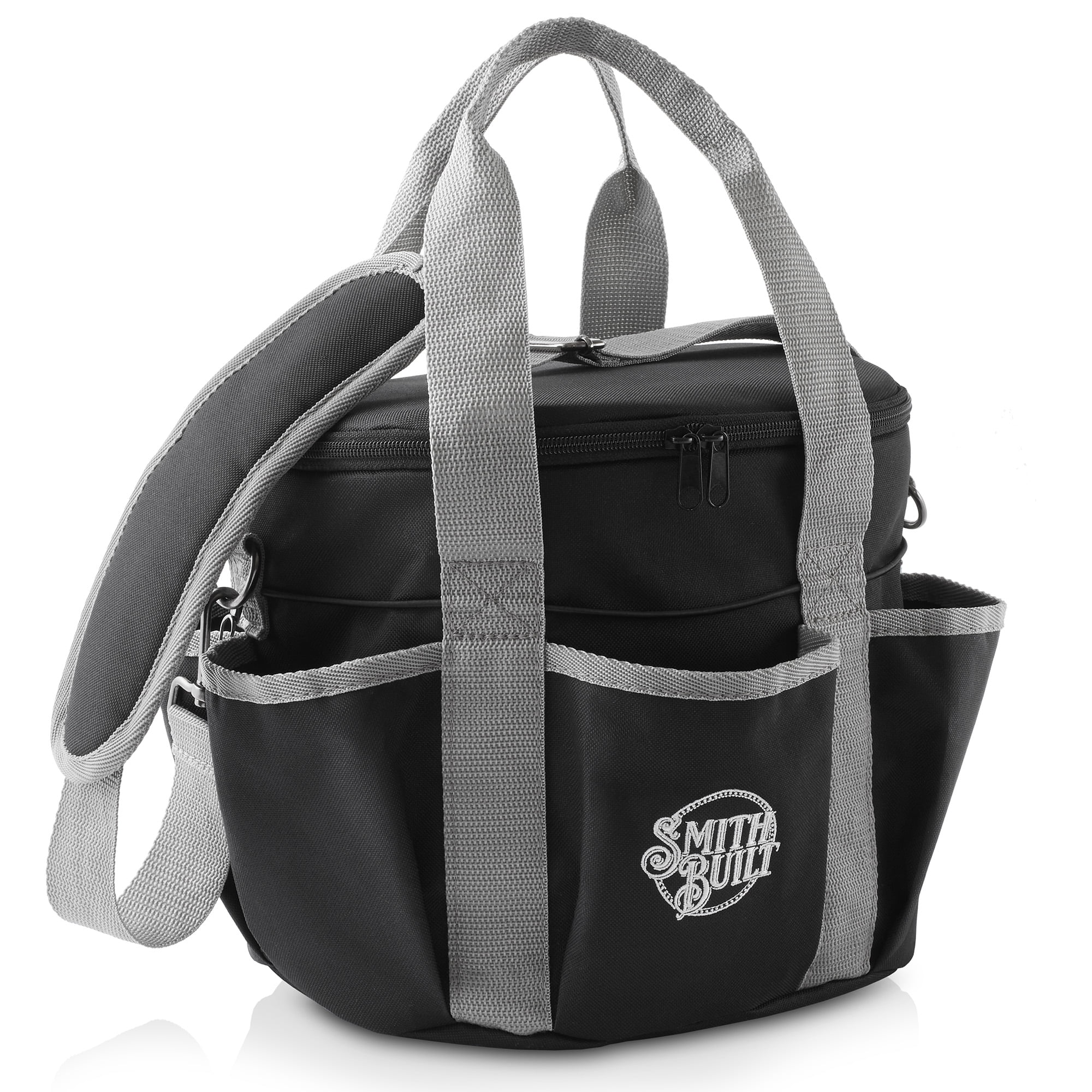 SmithBuilt 8pc Horse Grooming Tool Kit with Tote Bag, Equestrian Care Cleaning Supplies