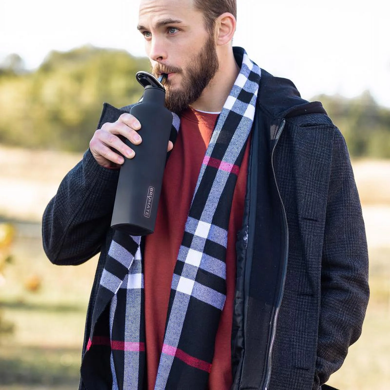 Brumate® ReHydration 25oz Matte Black Bottle DWRH25MBK