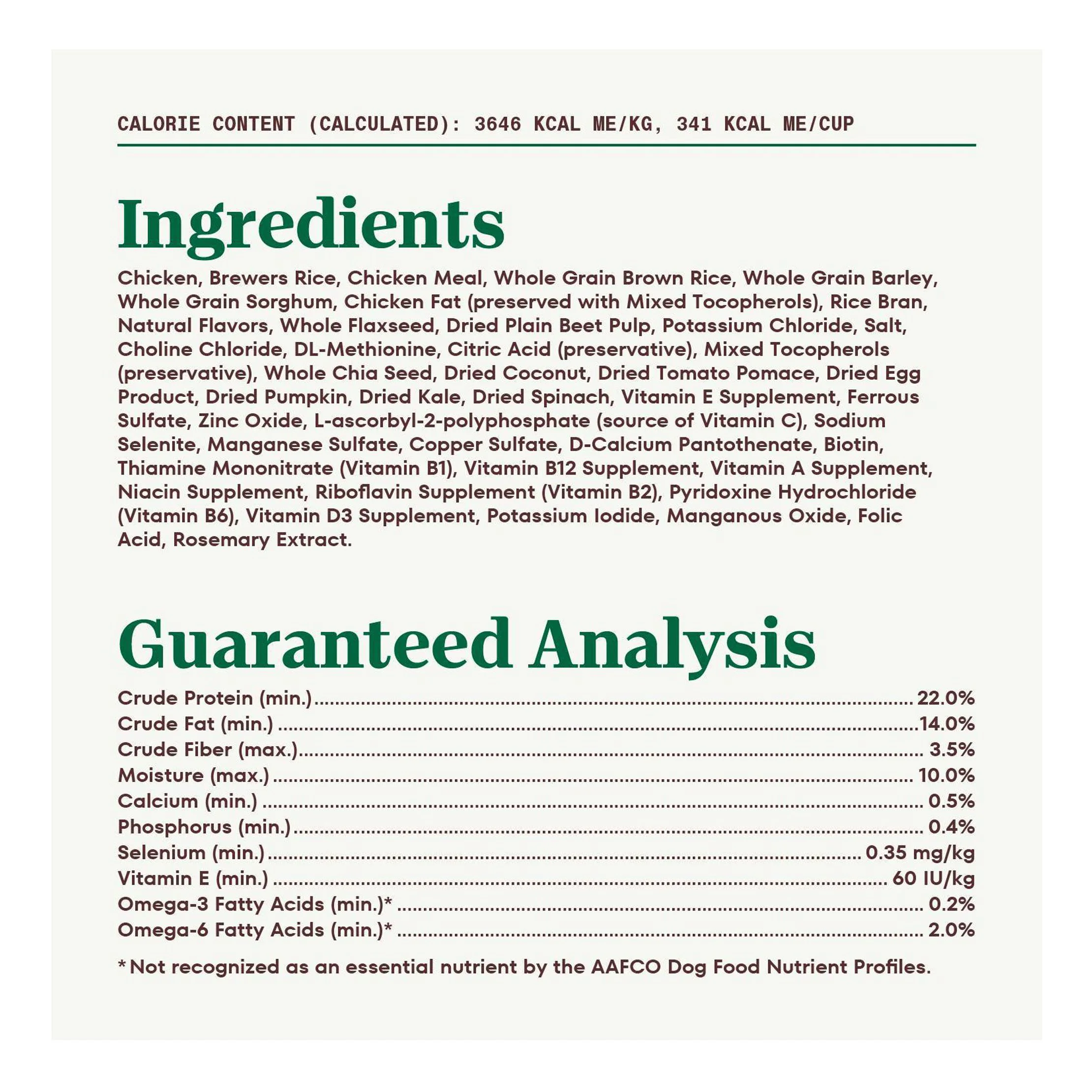 Natural Choice Chicken and Brown Rice Recipe Adult Dry Dog Food - 30lbs