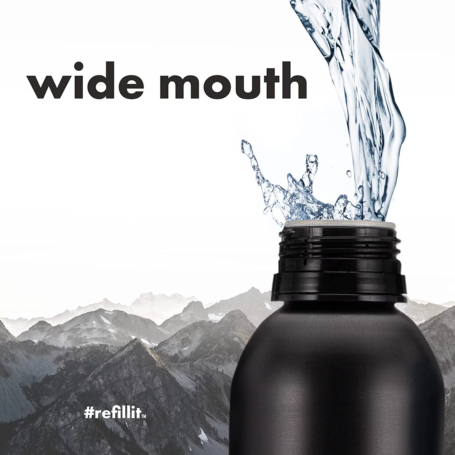 PATH Water Alkaline Bottled Water in Reusable Aluminum Bottle, 20.3 fl oz, 18 Pack