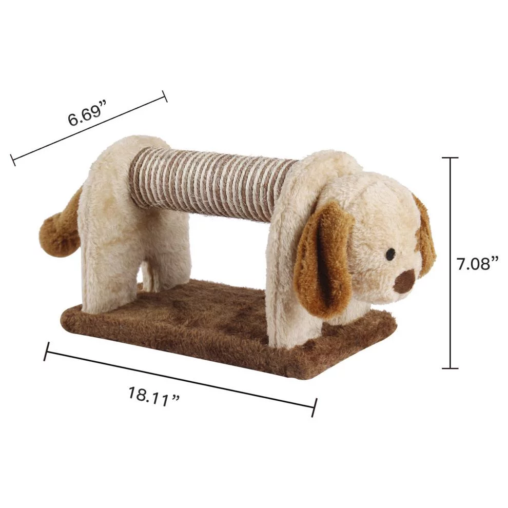 GIA Cat Scratching Post Light Brown