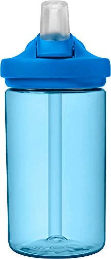 CamelBak Eddy+ Kids BPA-Free Water Bottle with Straw, 14oz, True Blue (2282401040)