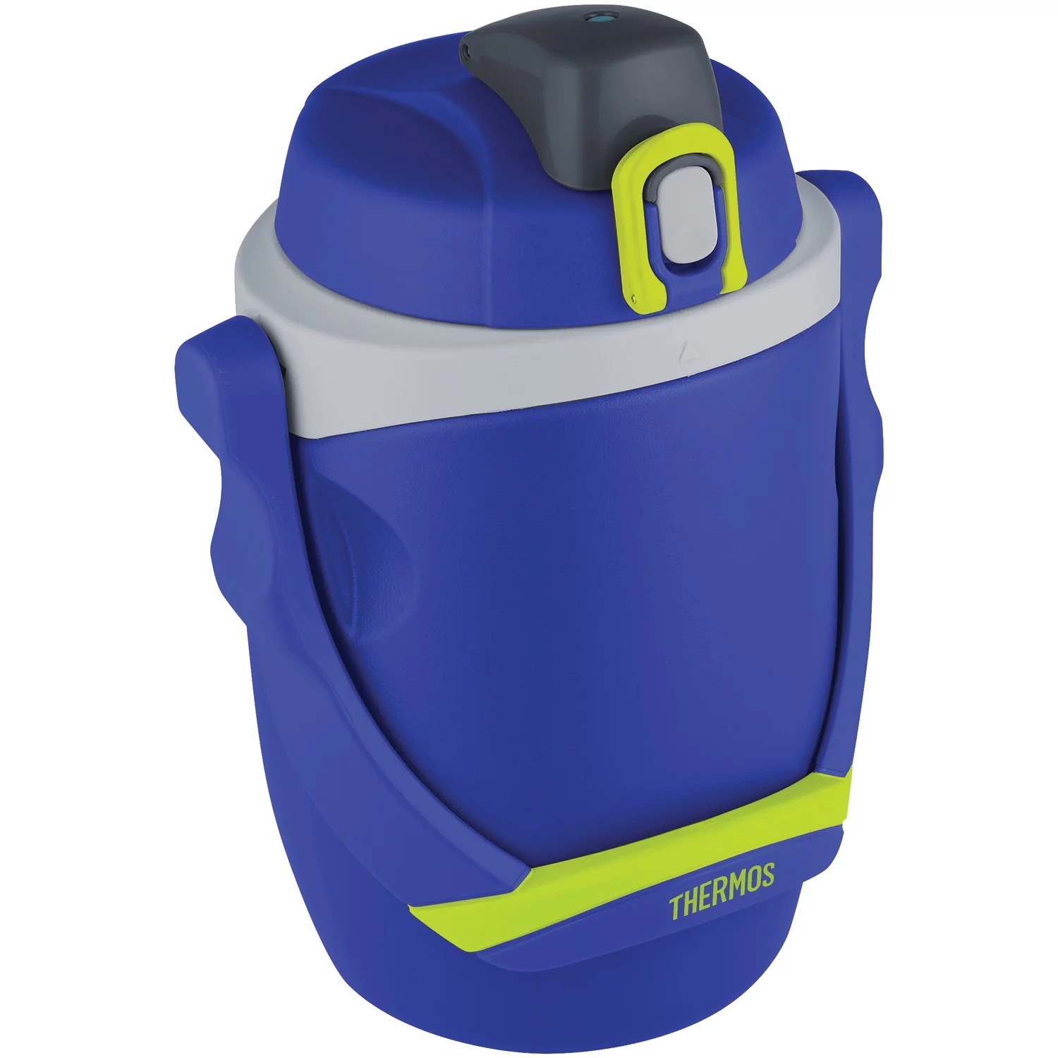 Thermos Hydration 64 oz Blue Solid Print Foam Water Bottle