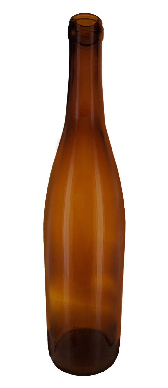 750 ml Amber Glass Hock Bottles, 12 per case
