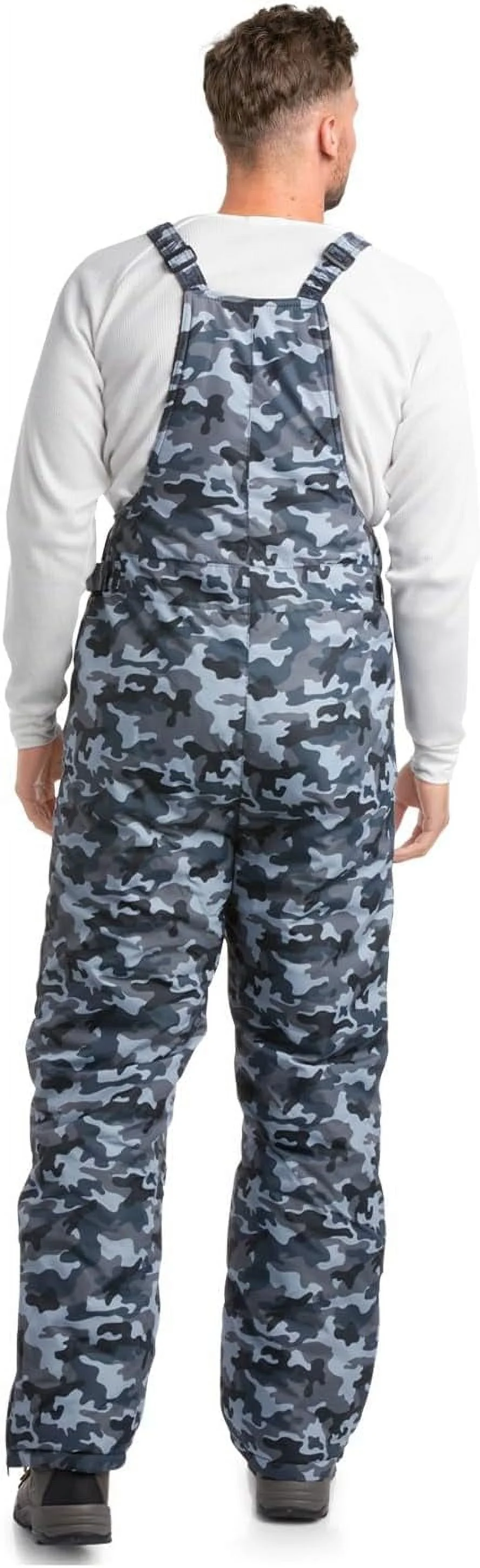 Arctic Hero Men’s Snow Bib – Insulated Waterproof Snow Pants Ski/Snowboard Overalls (S-2XL)