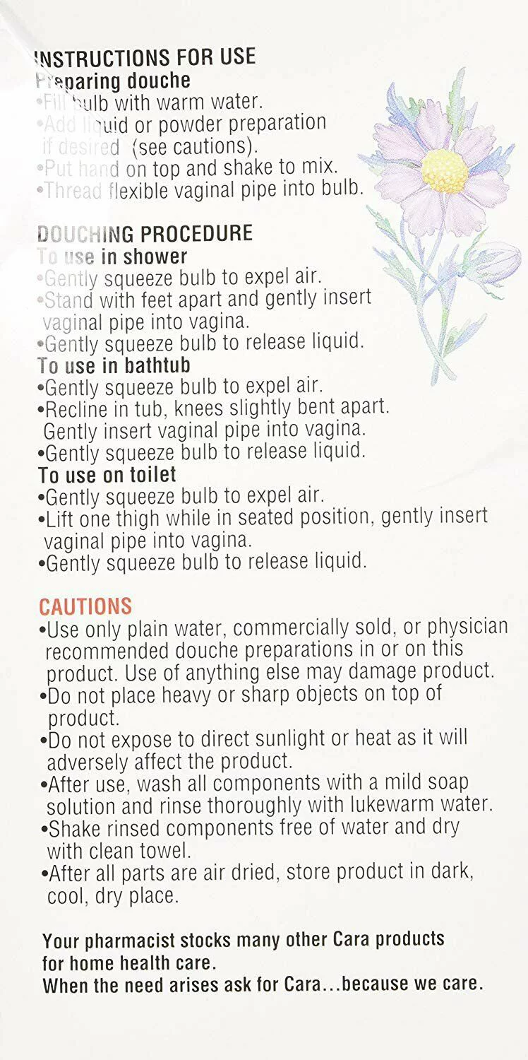 BULB SYRINGE LUXURY    CARA 28