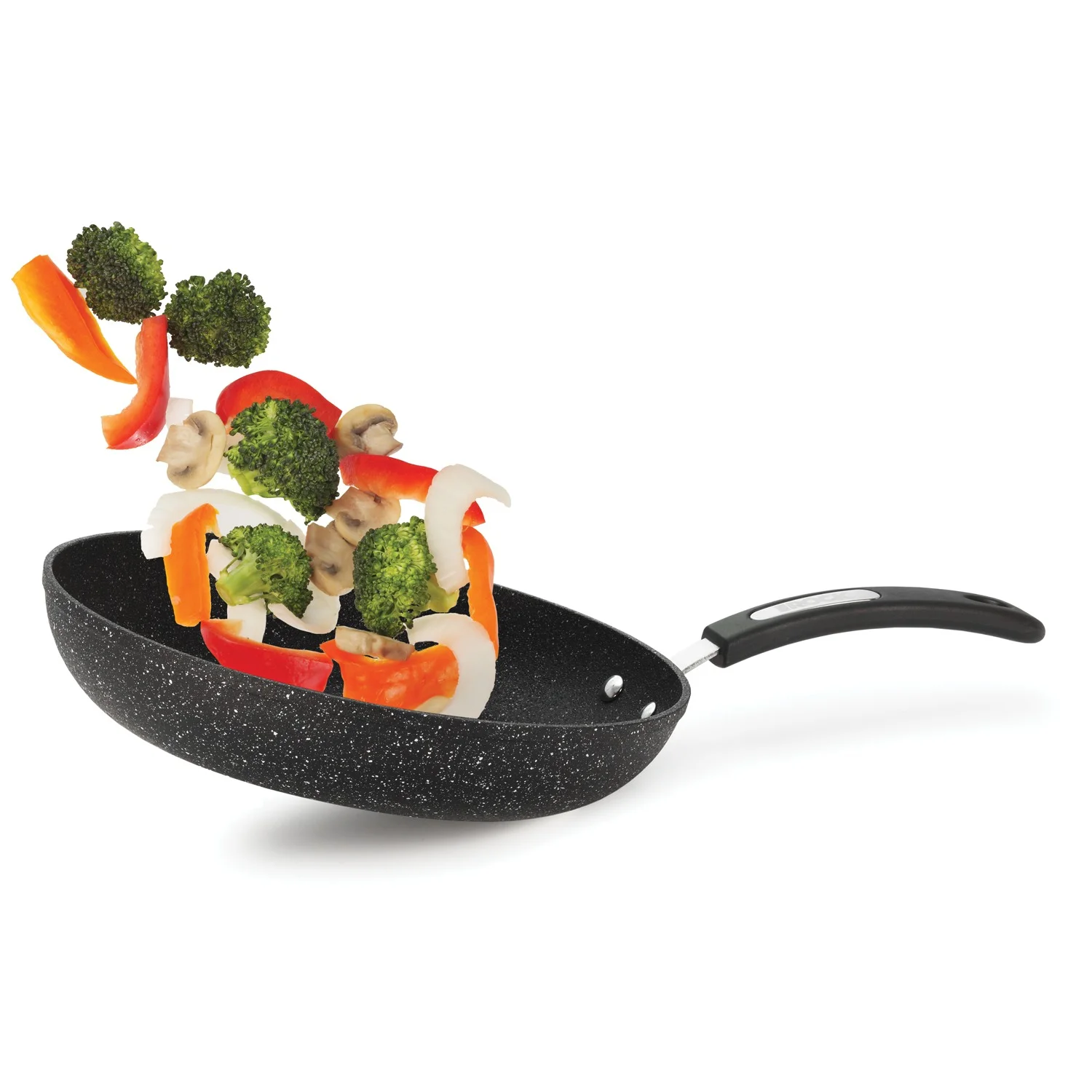 THE ROCK by Starfrit Fry Pan with Bakelite Handle, 9.5
