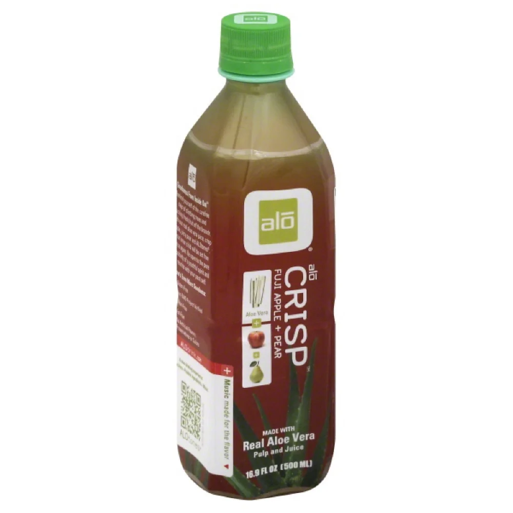 Alo Crisp Fuji Apple + Pear Juice, 16.9 Fo (Pack of 12)