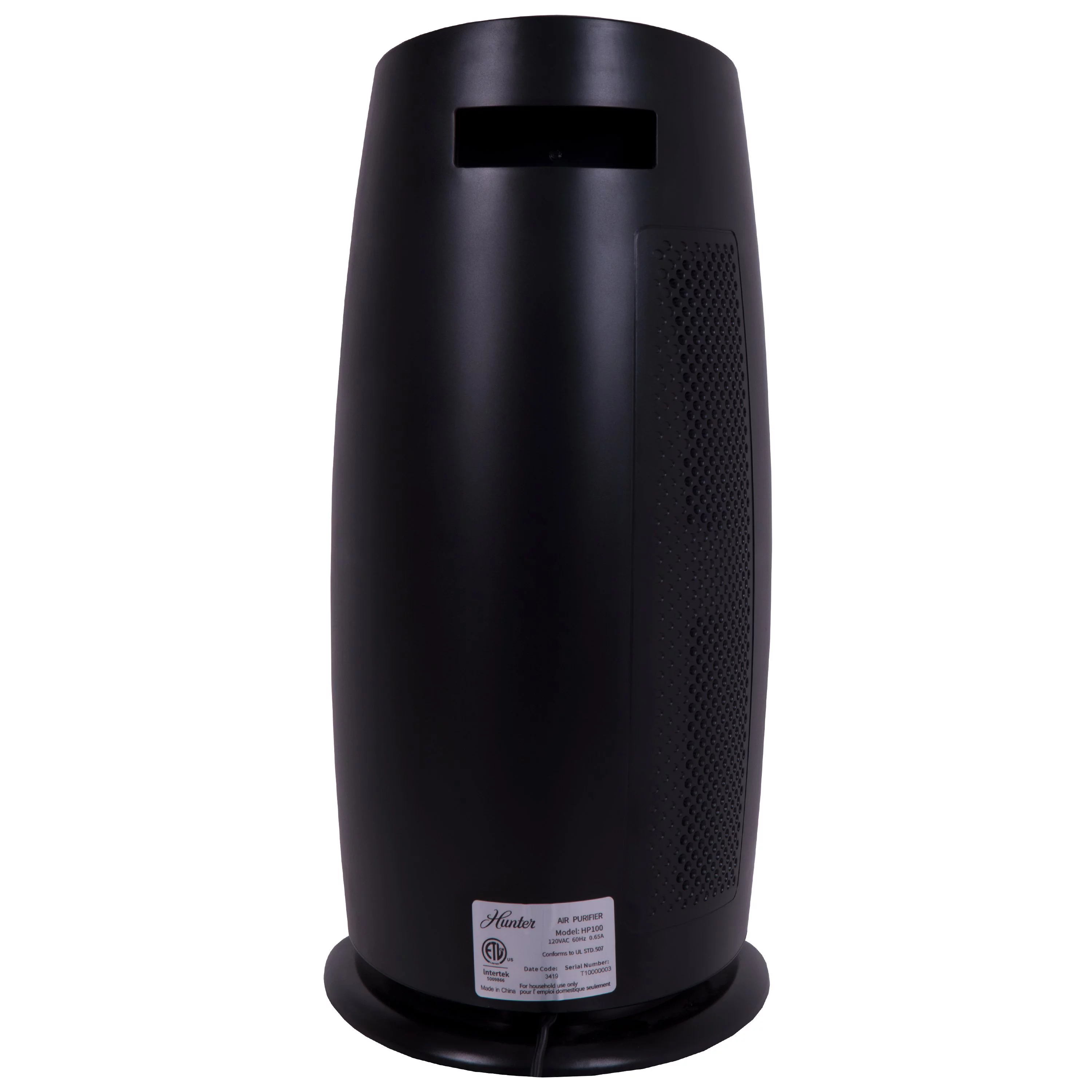 Hunter HP100 EcoSilver® True HEPA Medium Tower Air Purifier