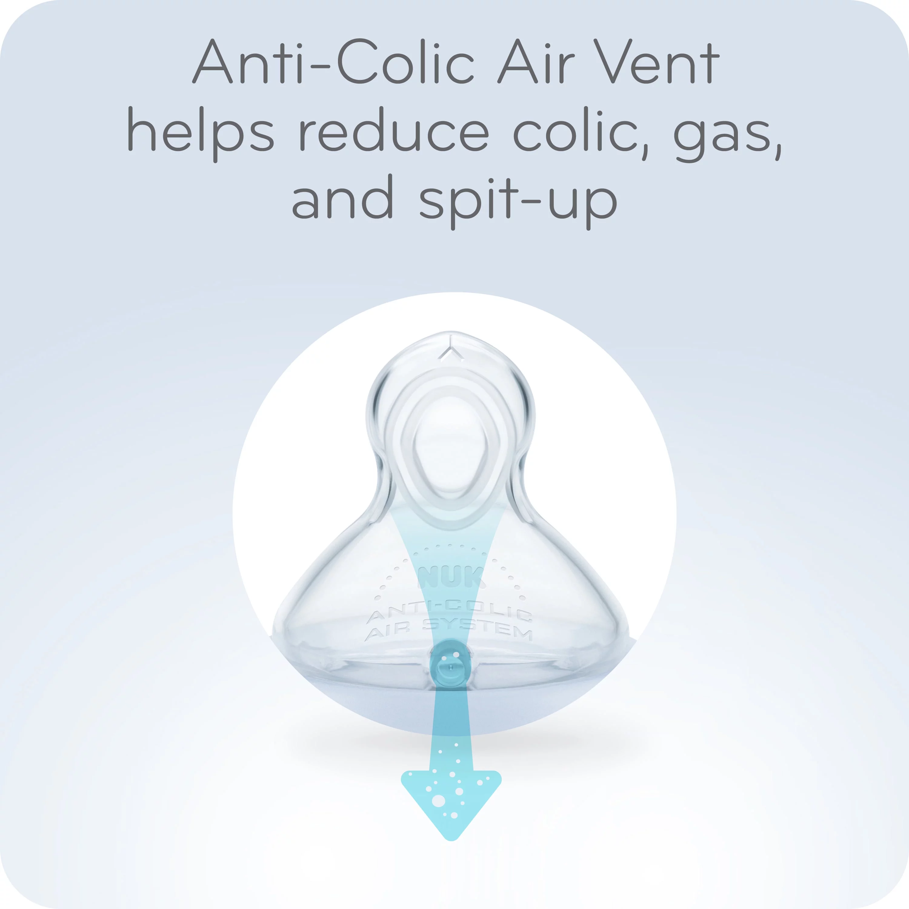 NUK Smooth Flow Disney Bottle, Mickey Mouse, 10 oz, 3-Pack