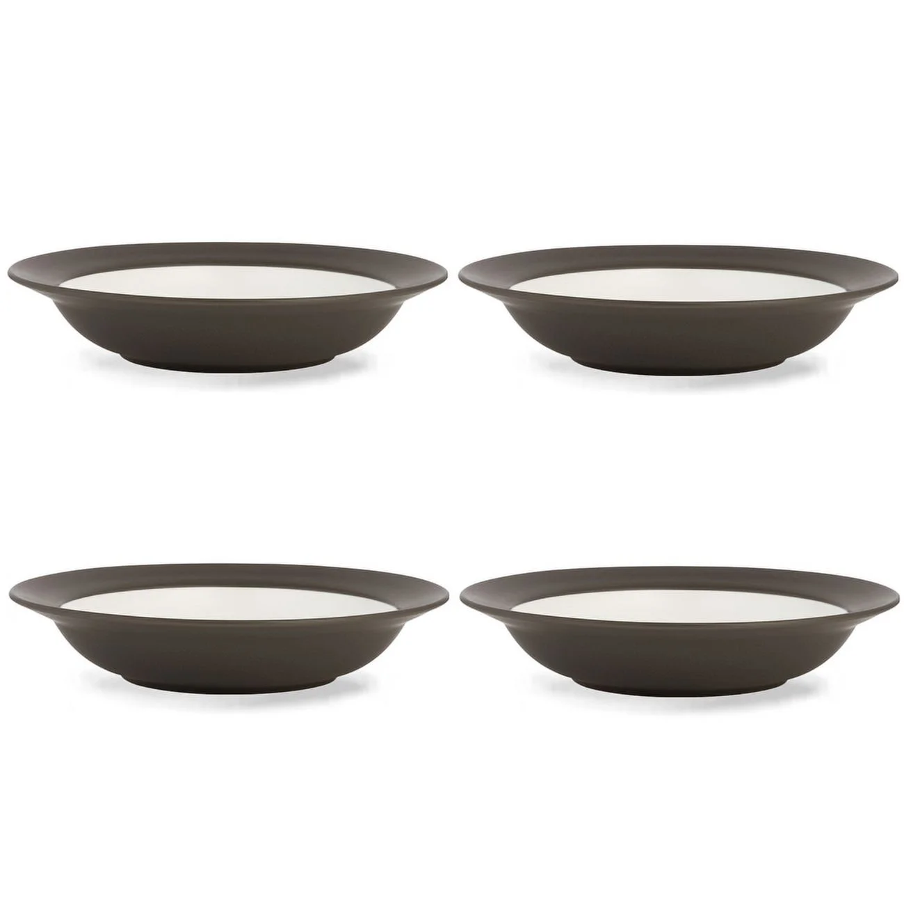 Noritake Colorwave Chocolate Set of 4 Pasta Bowls