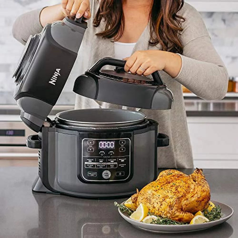 Ninja OP305 Foodi 6.5 Quart TenderCrisp Pressure Cooker - Black/Gray