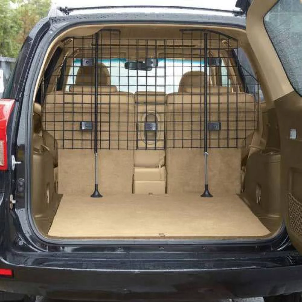 Adjustable Car Vehicle Safety Grid Dog & Cargo Area Barriers Keep Pets Gear Safe
