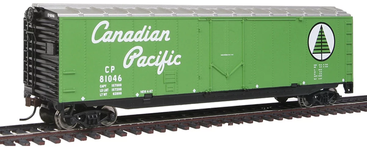 Walthers Trainline HO Scale 50' Plug-Door Boxcar Freight Car Canadian Pacific/CP