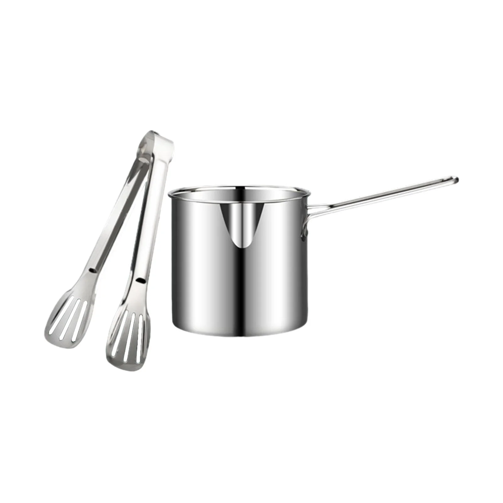 Baoblaze Deep Fryer Pot Cooking Tools Deep Fryer to Clean Stainless Steel Frying