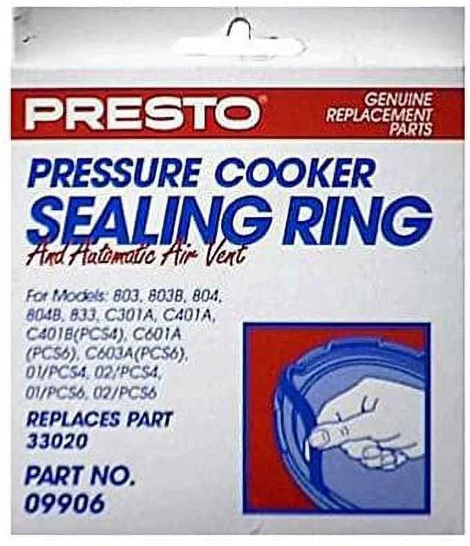 Presto Pressure Cooker Sealing Ring With Air Vent
