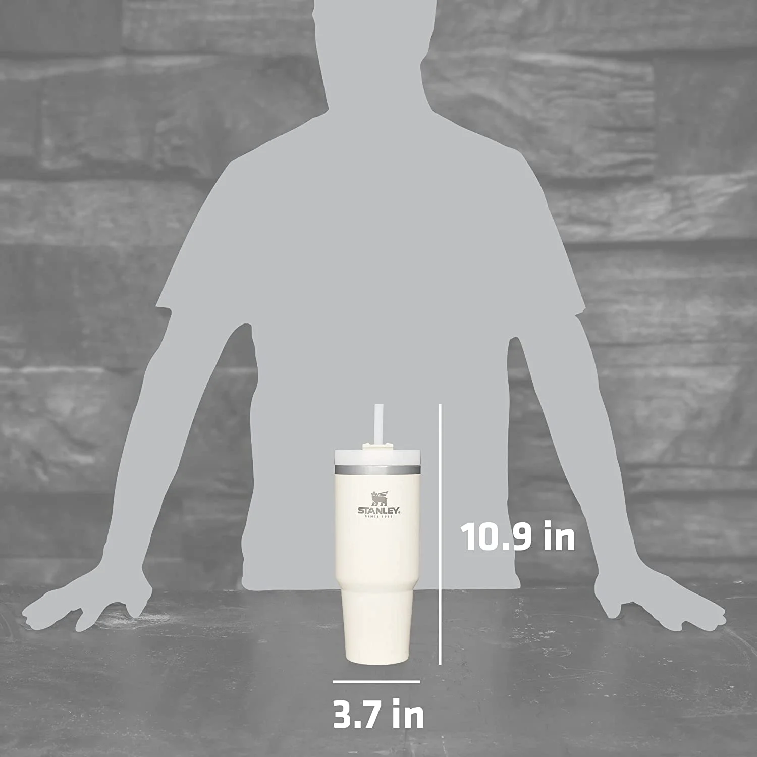 Stanley The Quencher H2.0 FlowState™ Tumbler | 30 OZ - Cream