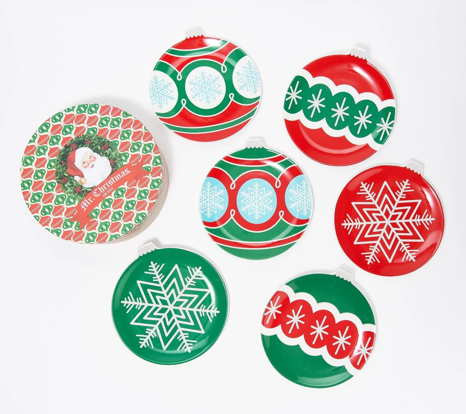 Mr. Christmas Set of (6) 8
