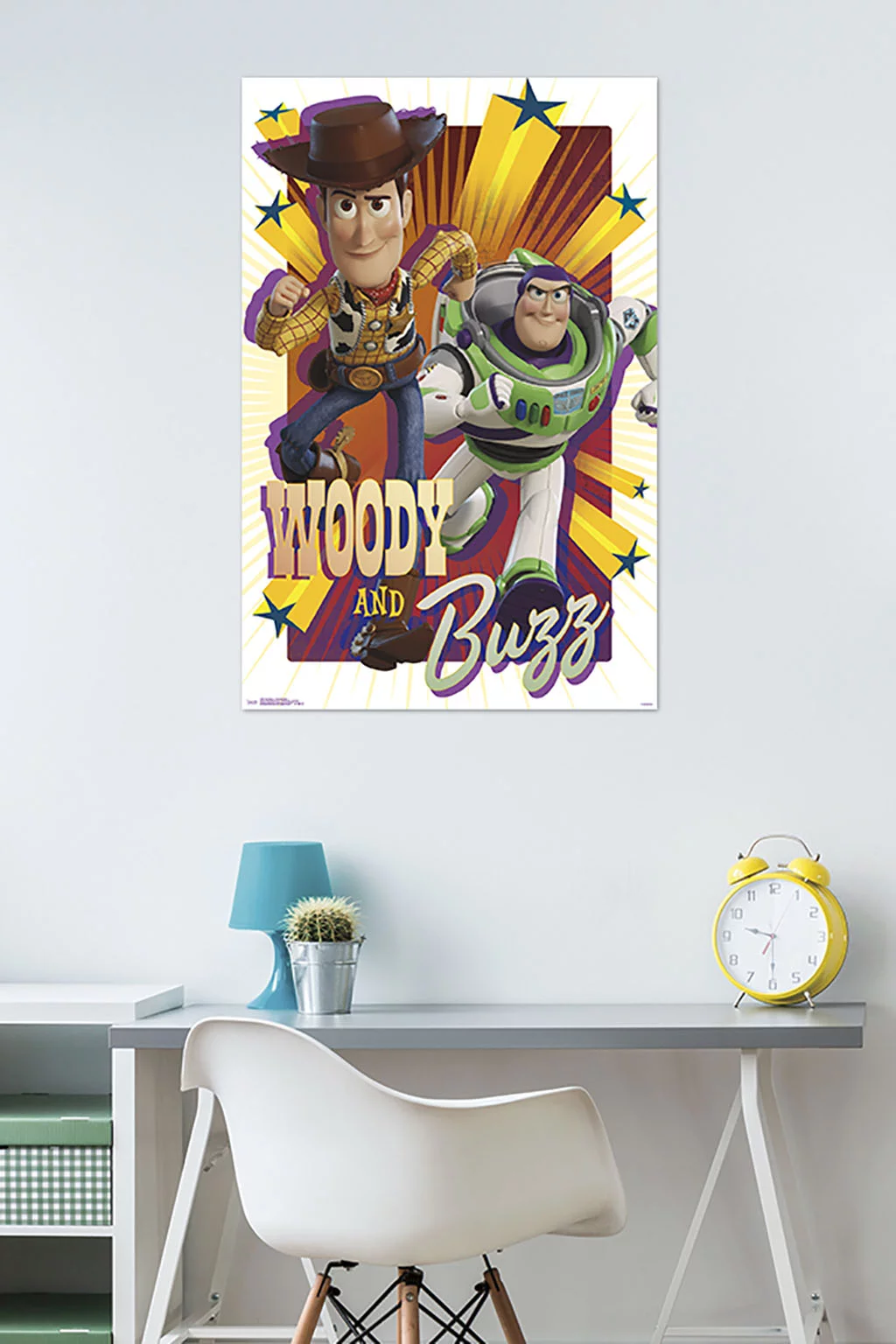 Disney Pixar Toy Story 4 - Woody And Buzz Wall Poster, 22.375