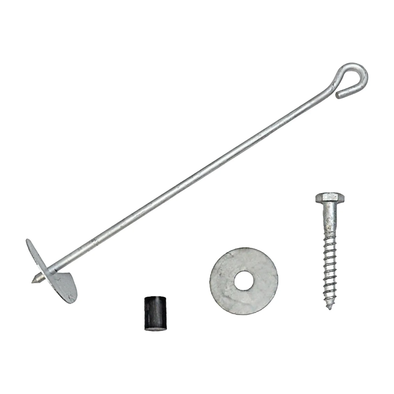 figatia Ground Anchor Tent Stakes Ground Pegs 50cm High Strength Metal Anchor Hook Earth Anchor for Camping Tents, Fences Accessories