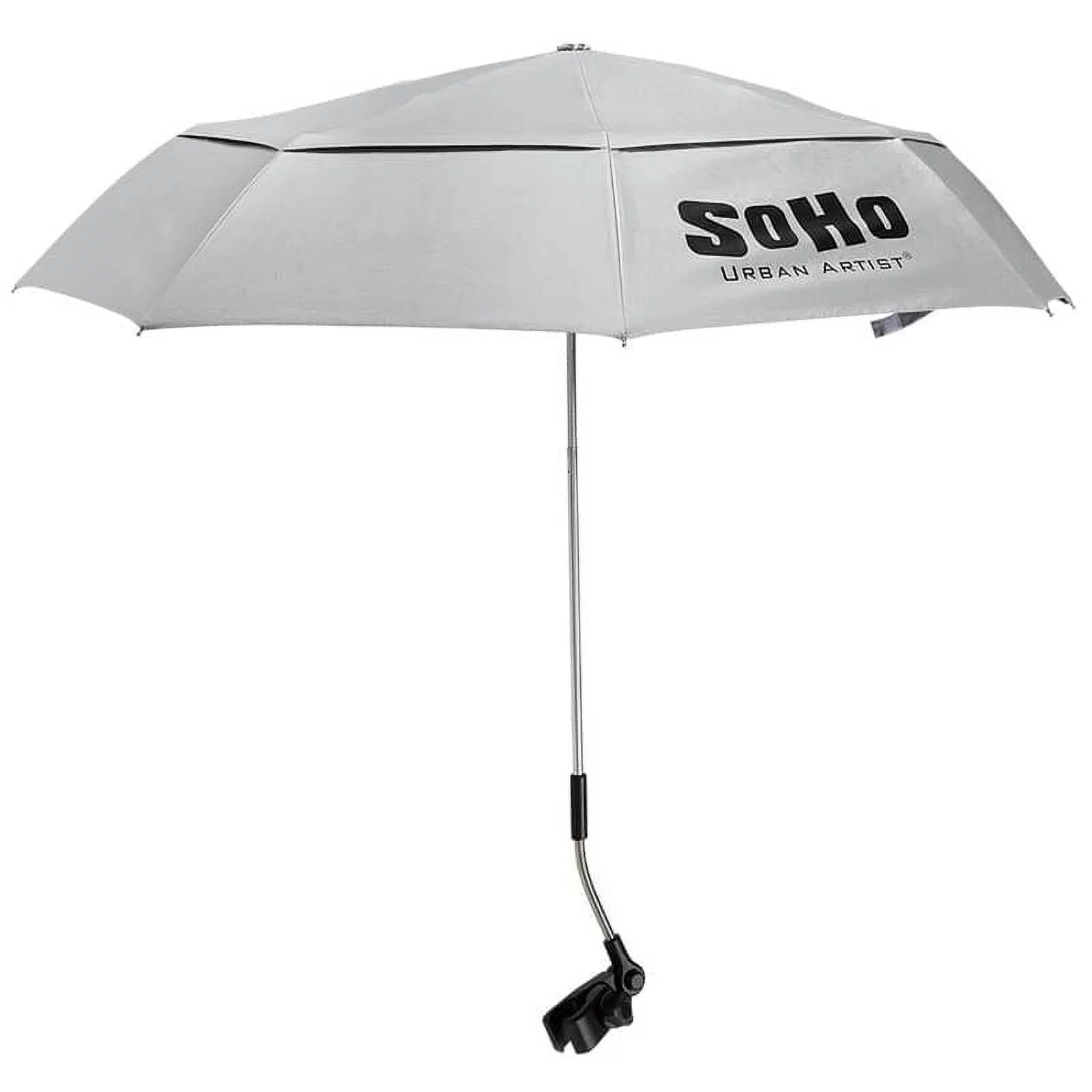 SoHo Urban Artist UV Sunscreen Umbrella - Blocks UV Rays & Waterproof -  A Safer Environment for Outdoor Painting, Artists, & Crafts - Single