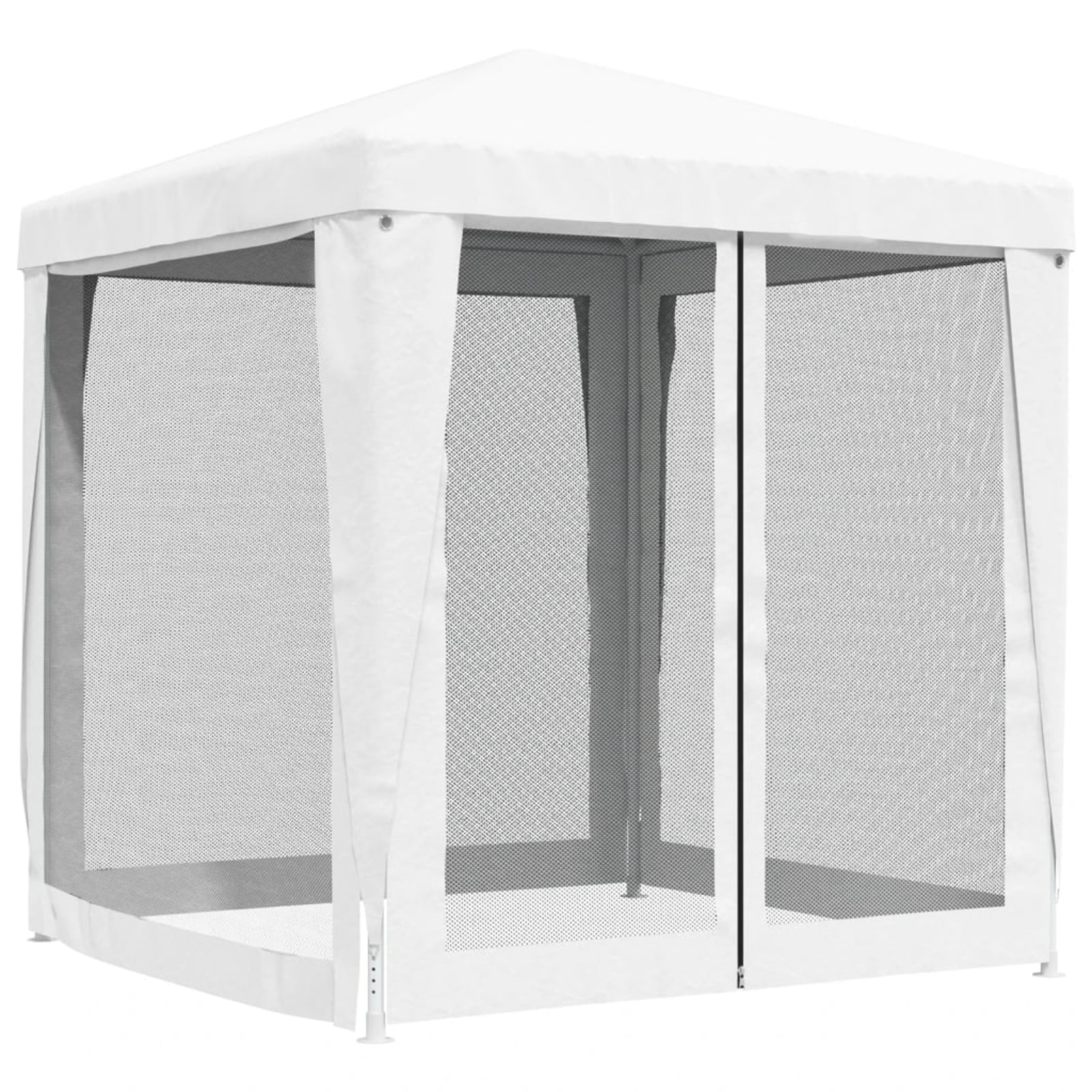 Andoer parcel,Shade Shelter Bbq Mesh Sidewalls Party Tent Sun Shade Shelter Canopy White Sun 78.7