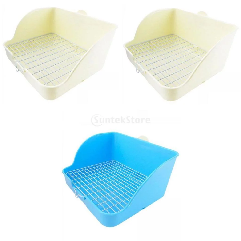 Set of 3 es for Rabbit, Hamster, Guinea , Toilet for Rabbit