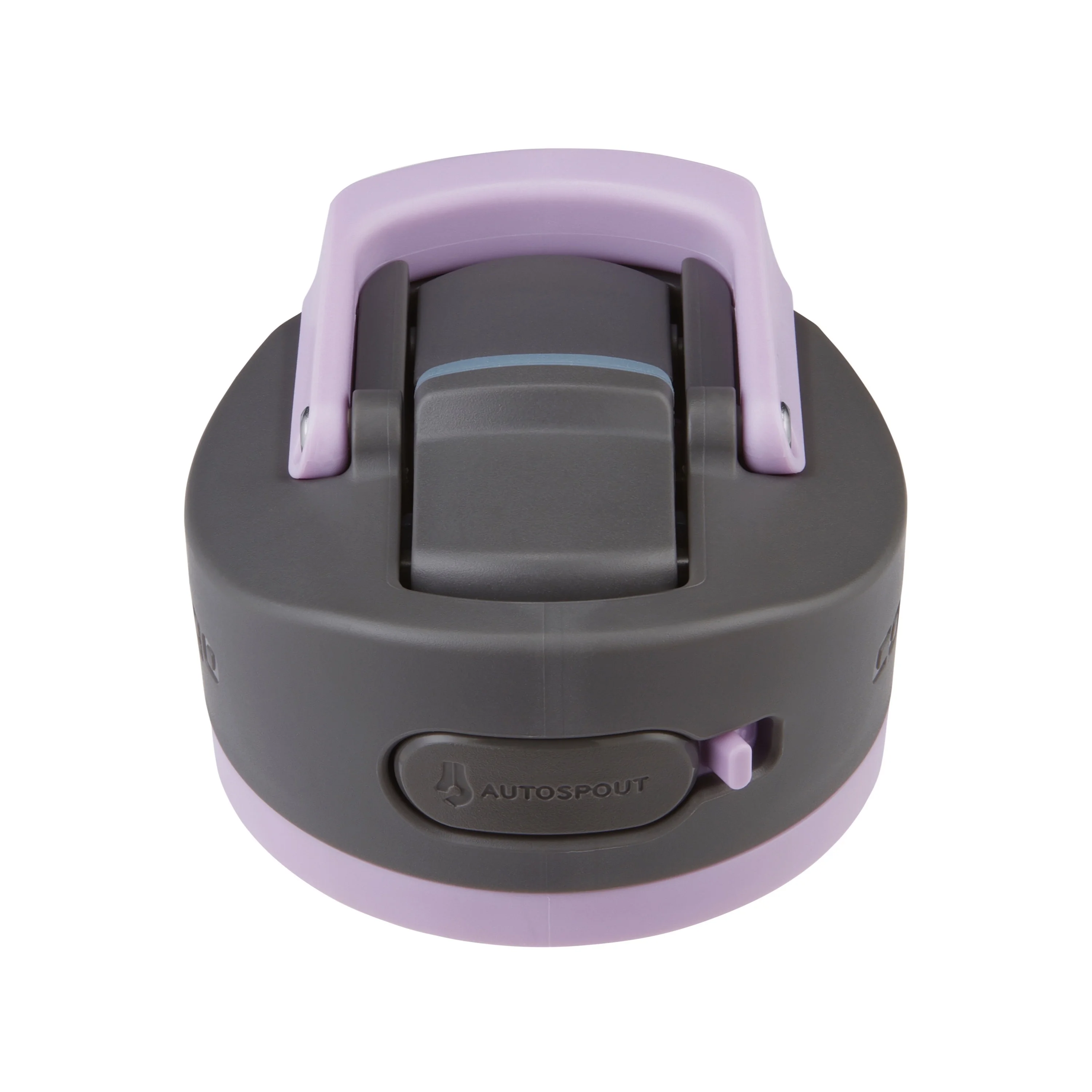 Contigo Ashland 2.0 24 oz Lavender and Black Plastic Water Bottle with Straw Lid