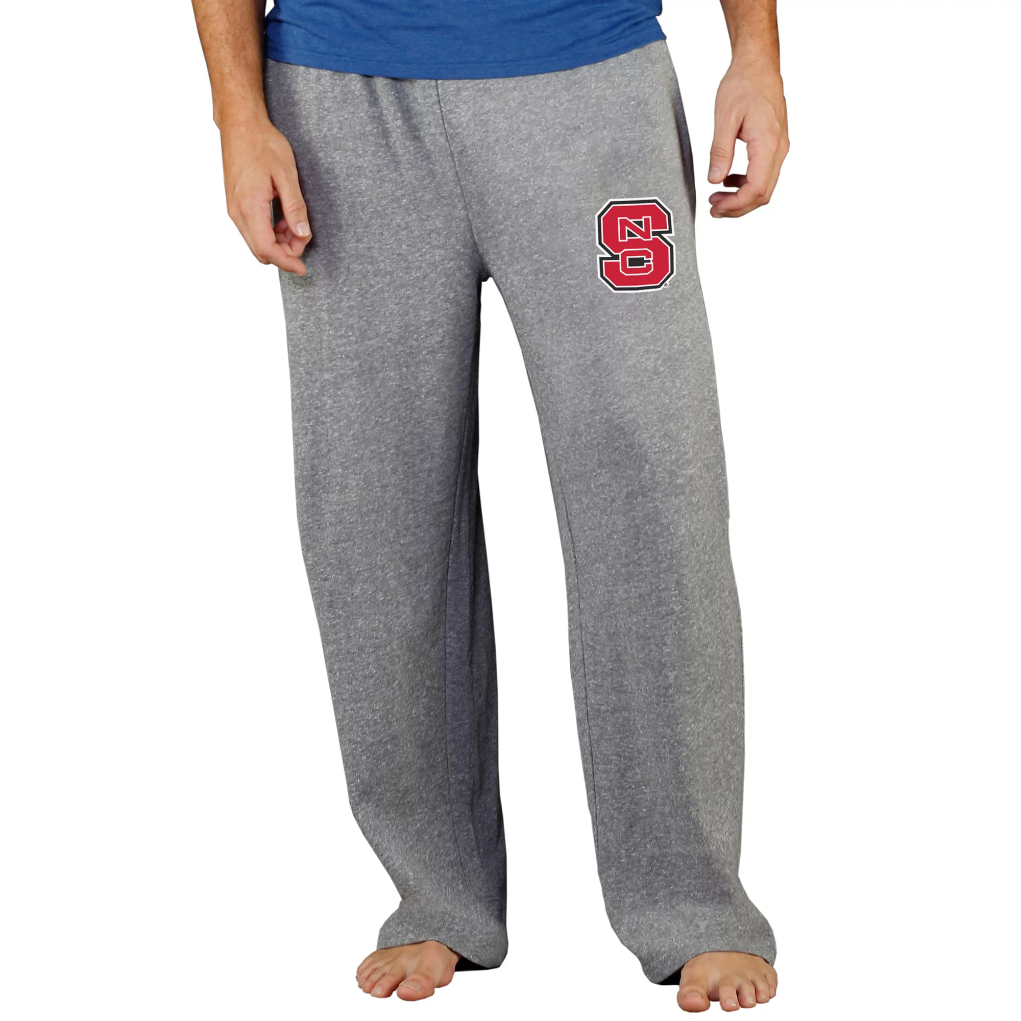 Men's Concepts Sport Gray NC State Wolfpack Mainstream Terry Pants